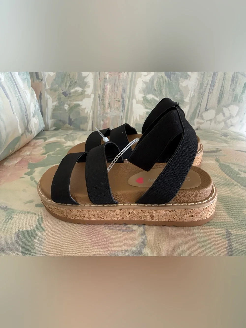Steve Madden Girls' Avril Size 1 Jarvik 001-Black